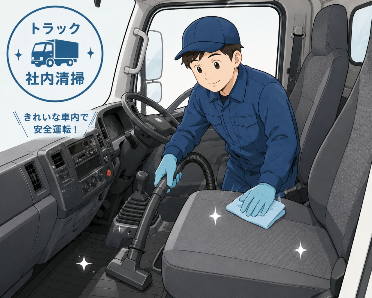 医薬品GDPの車両清掃